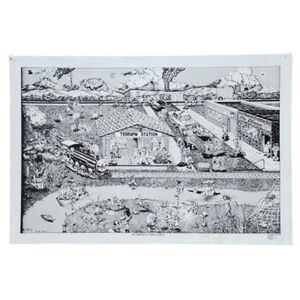 Vintage Relix 1981 100 Grateful Dead Songs Poster By Gary Kroman Original Printi